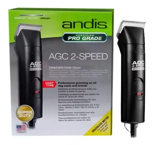 AGC2 Andis Nova na caixa Máquina Tosa Agc2 110V Profissional lacrada Pet Tosquiadeira