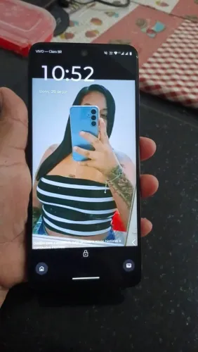 Moto G17 roxo 256G novo na caixa 