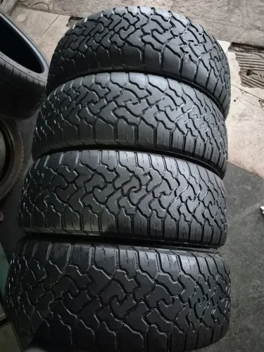 4 pneus 225/65/17 Tristão AT reaberto para fiat toro e outros (700 em 3× no ct