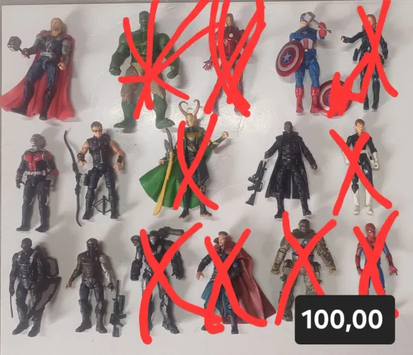 Várias figuras Marvel Universe e padrão 3,75 polegadas