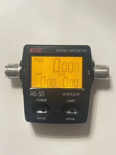 Wattimetro E Medidor De Potência Nissei Rs-50 Vhf/uhf