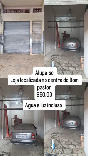 ALUGO LOJA CENTRO DO BOM PASTOR PROXIMO AO UPA