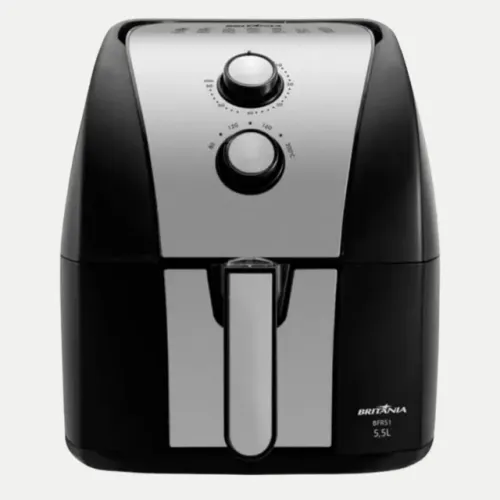 Fritadeira Air Fryer Britânia 5,5L 1500W Gold BFR51