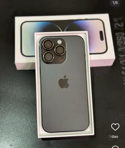 iPhone 14 Pro preto 128GB 6 meses de garantia