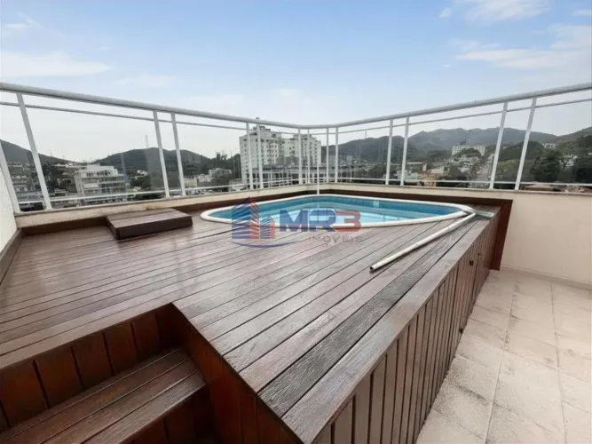 Cobertura Duplex com Piscina Privativa e Duas Varandas em Taquara