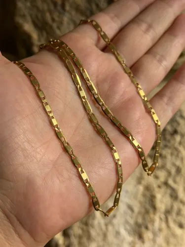 Cordão de Ouro 18k Piastrine