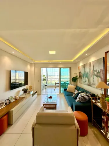 CR| Golf Ville Resort | Térreo Mobiliado | Vista Mar | 3 Suítes | 115m²