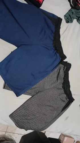 4 Bermudas tipo moletom G