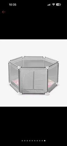 Vendo cercado para bebê, acompanha o tapete