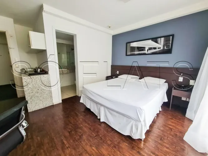 Flat Mobiliado à Venda na Pampulha BH, 24m², Suíte, Vaga e Serviços de Hotel