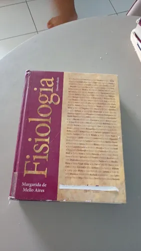 livro Fisiologia margarida de mello aires quarta edição