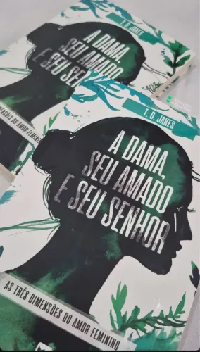 Livro a dama , seu amado e seu senhor