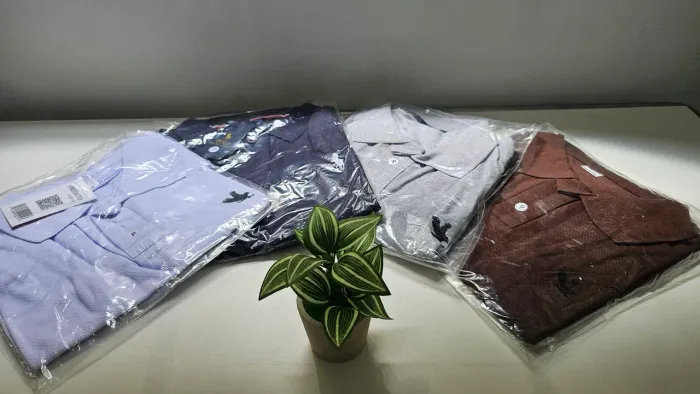 Kit C/ 4 Camisa Polo Algodão Masculina casual, Malha Piquet - Tamanho P