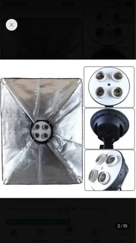 Softbox novo profissional iluminação para estúdio