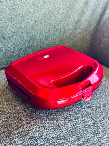 SANDUICHEIRA, MISTEIRA E GRILL - vermelho cherry