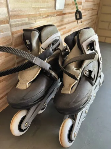 patins inline fitness da marca Oxer usado