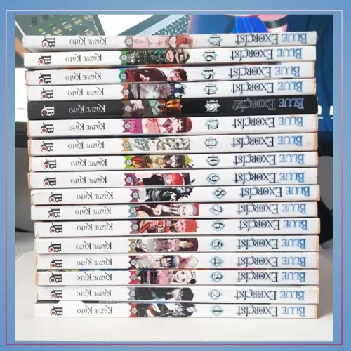 Blue Exorcist Vol. 01 ao 16 Usado + Vol. 17 Lacrado | Mangá Panini