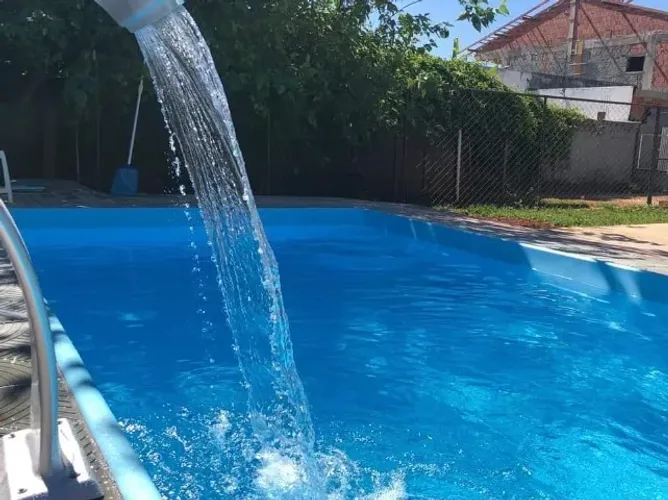 PISCINA - PROMOÇÃO IMPERDIVEL - 8,40 MTS - COMPLETA