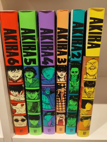 MANGA AKIRA EDICAO JBC COMPLETO 6 VOLUMES