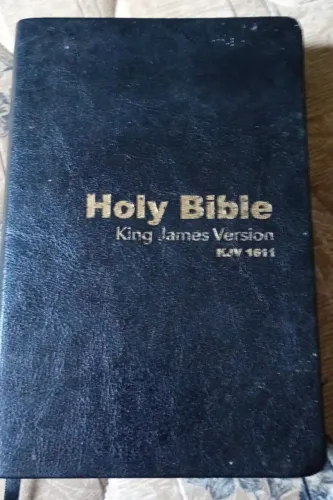 Bíblia King James 1611 em inglês Luxo Preta: A King James em versão original, em inglês!
