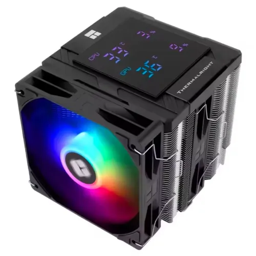 Air Cooler Thermalright Perless PA 120 Digital ARGB Dual Tower LCD Temperature Usage
