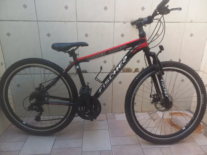 Bicicleta Fischer aro 26 21 velocidades shimano 