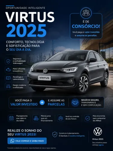 Volkswagen Virtus Comfort. 200 TSI 1.0 Flex 12V AUT 2025