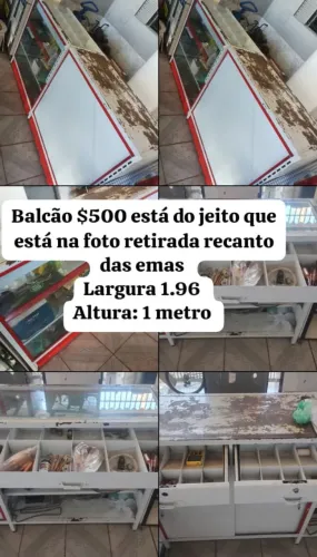 Balcão $500 retirada recanto das emas ou entrega a combinar 