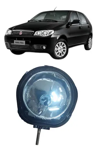 Farol Milha Palio Fire Brava Punto Uno Vivace Universal Cristal