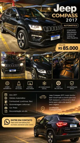 Jeep Compass Longitude 2.0 4X2 Flex 16V Aut. 2017