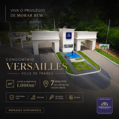 Lote de 1.000m² em Condomínio Fechado em Lagoa Santa com Lazer Completo.