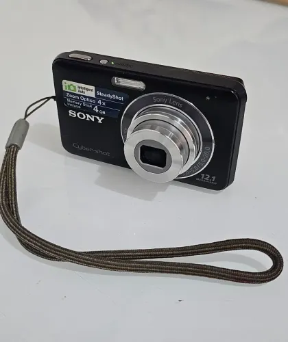 Câmera Sony Cyber-shot DSC-W310 Preto - Para Peças ou Manutenção