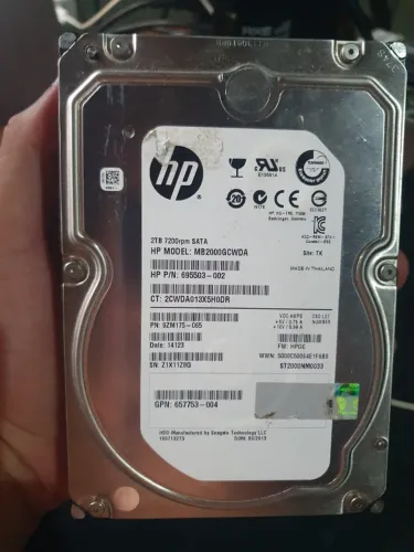HD HP Seagate 2TB 3,5 Desktop  R$129,99 FreteGratisParaTodoBrasil