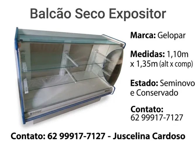 Balcão Expositor Seco 110x135