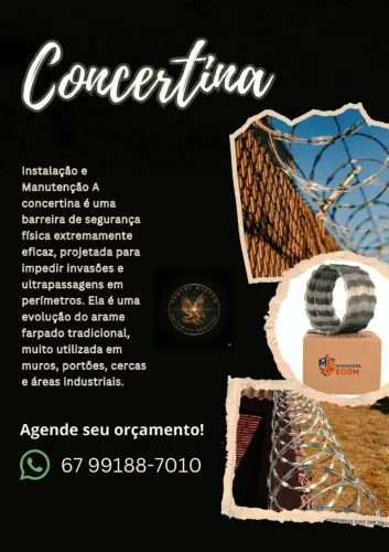 Concertina: Barreira de Proteção Intransponível
