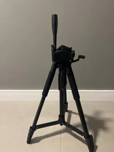Tripé Profissional Celular Câmera Canon 1,80 Mts + Suporte