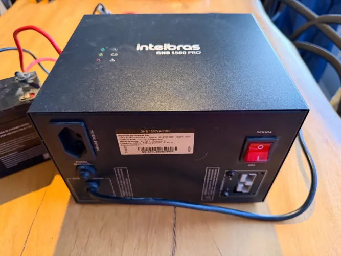 Nobreak Intelbras GNB 1500 PRO 1500VA + 2 Baterias Externas Elgin