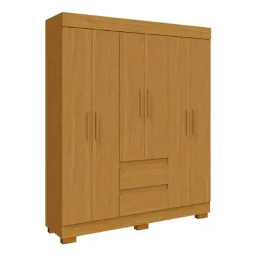 Guarda Roupa Casal Maya 6 Portas ACP Móveis - Produto NOVO