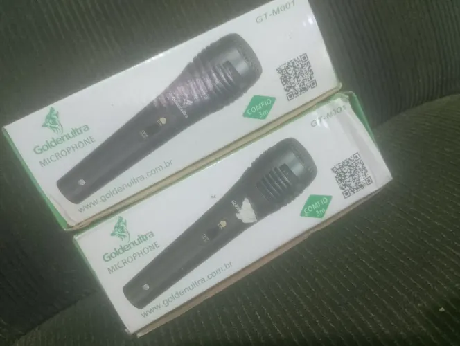 Microfone com fio