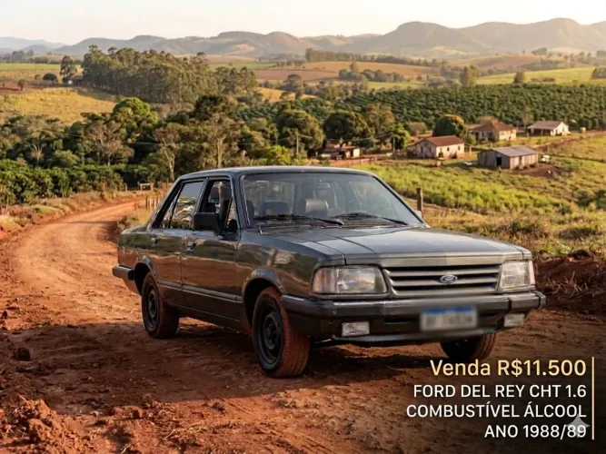 Ford Del Rey GLX 1.6/1.8 / GL 1.6/1.8 2P E 4P 1989