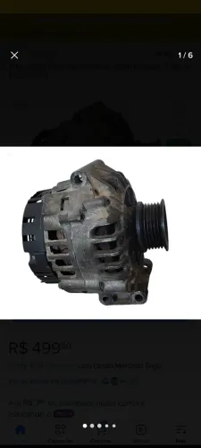Alternador do Clio