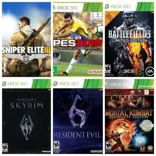 Jogos de xbox 360