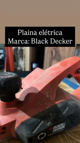 Plaina Elétrica Black+Decker