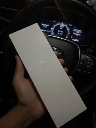 apple watch 11 42mm silver titanium GPS