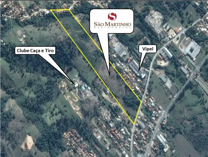 Terrenos em São Martinho, Tubarão, SC. 