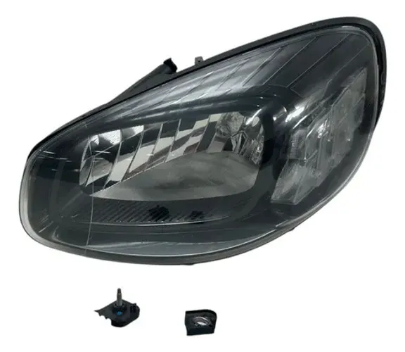 Farol Esq Fiat Fiorino Peugeot Partner 2023 Pés Quebrado Esquerdo/motorista