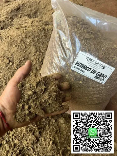 ESTERCO DE GADO CURTIDO (10 LITROS)