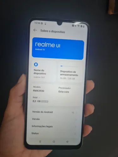 Realme C61 semi-novo