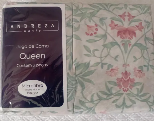 Jogo lençol queen 3 peças 