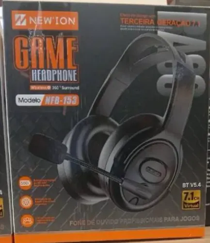 Fone de ouvido Gamer Bluetooth NFB-153